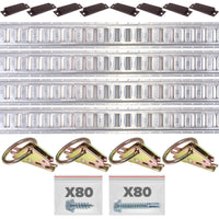 E Track Essentials Tie Down Rail Kit