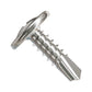 #8 x 9/16" Self-Drilling Wire-Lath Modified Truss-Head Screw - 410 Stainless Steel, Pkg 1000