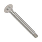 #8 x 1-5/8" Square Drive Self-Drilling Bugle-Head Screw - 410 Stainless Steel, Pkg 100