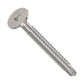 Simpson Strong-Tie #8 x 1-5/8" Self-Drilling Square Drive Fiber-Cement Screw, Square Wafer Head - 410 Stainless Steel, Qty. 1,000
