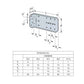 Fcb45 Simpson FCB43.5-R25 Bypass Framing Fixed-Clip Connector, Pkg 25 ...