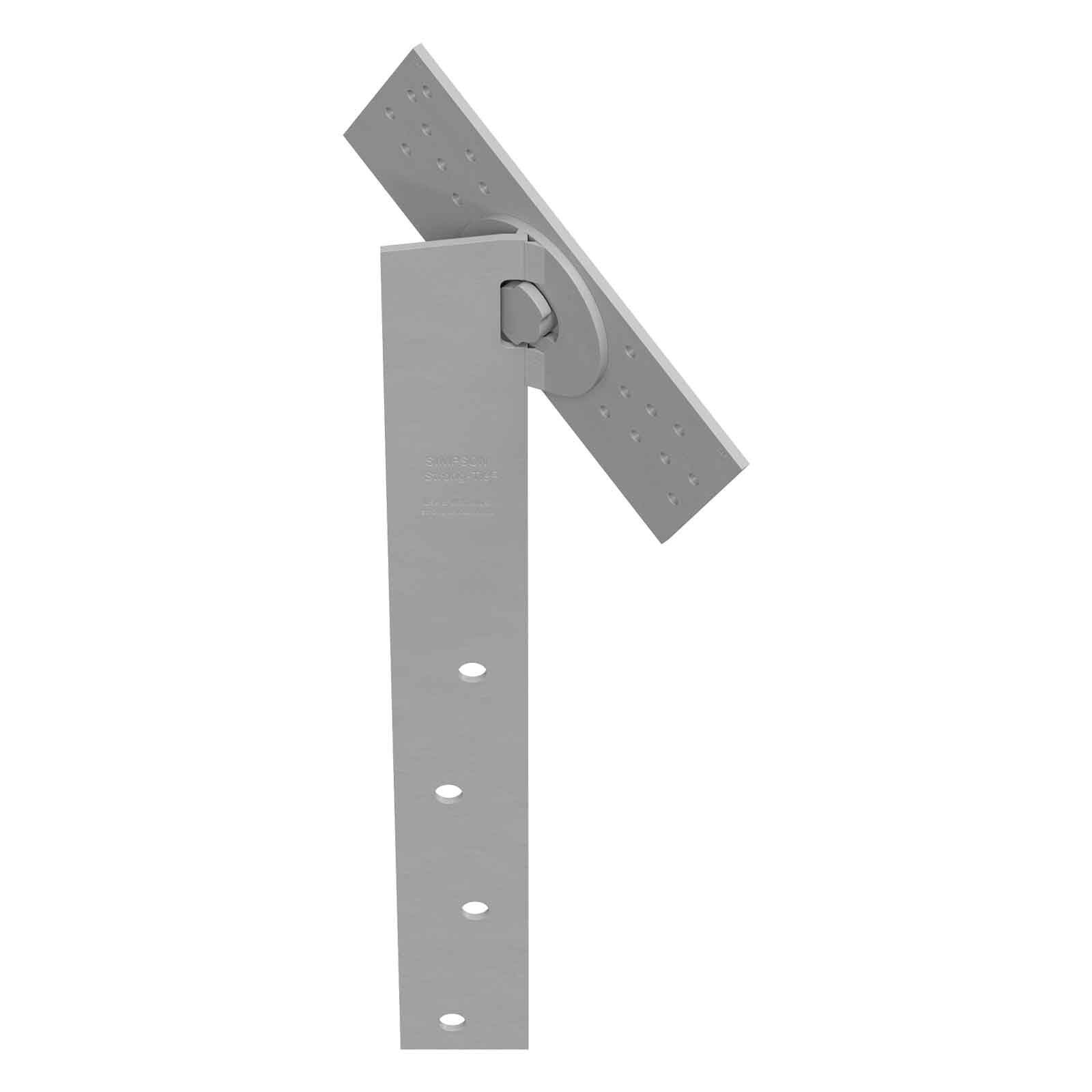 Simpson FGTRHL Face-Mount Girder Tiedown Retrofit Left Hip - Powder coated