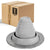 #1 Roofjack Round EPDM Pipe Flashing Boot for Metal Roof, White