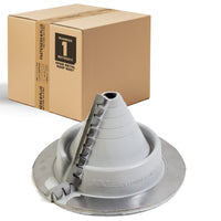 metal roof boot EPDM retrofit number 1 gray