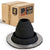 #2 Roofjack Round EPDM Pipe Flashing Boot for Metal Roof, Black