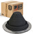 #3 Roofjack Round EPDM Pipe Flashing Boot for Metal Roof, Black
