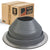 #5 Roofjack Round EPDM Pipe Flashing Boot for Metal Roof, Dark Gray