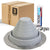 #3 Round EPDM Metal Roof Pipe Boot w/Install Kit, Gray