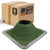 #8 Roofjack Square EPDM Pipe Flashing Boot for Metal Roof, Dark Green