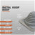 #3 Roofjack Square Silicone Pipe Flashing Boot for Metal Roof, Gray - SPECIFICATIONS