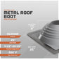 #9 Roofjack Square Silicone Pipe Flashing Boot for Metal Roof, Gray - SPECIFICATIONS
