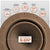 Brown metal roof boot with installation features and specifications on a white background