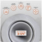 #1 Roofjack Round EPDM Pipe Flashing Boot for Metal Roof, White