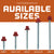 ST Kwikseal Woodbinder Screws Size Chart