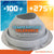 Temperature tolerant metal roof boot up to 375 degrees