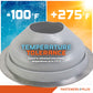 #8 Roofjack Round EPDM Pipe Flashing Boot for Metal Roof, Gray