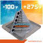 temperature tolerance -tested to withstand intermittent temperature up to 275 degrees