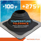 Temperature tolerant metal roof boot up to 375 degrees