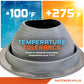 Temperature tolerant metal roof boot up to 375 degrees