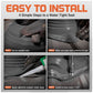 Instructions for installing a metal roof boot with step-by-step visuals and text.
