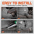 Easy to install - 4 simple steps to a water tight seal