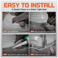 Easy to install - 4 simple steps to a water tight seal