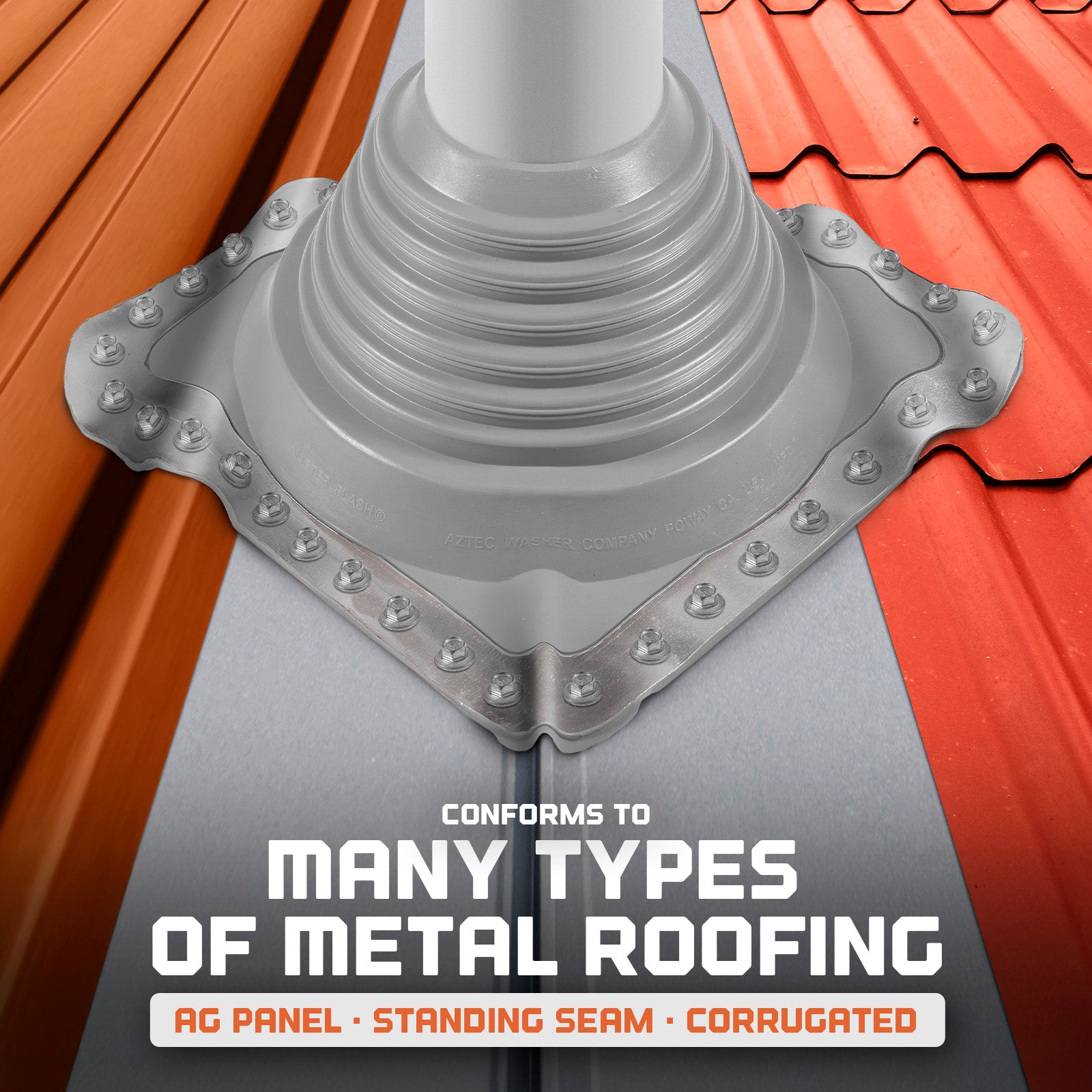 Many types of metal roofing