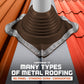 #3 Roofjack Square EPDM Pipe Flashing Boot for Metal Roof, Brown