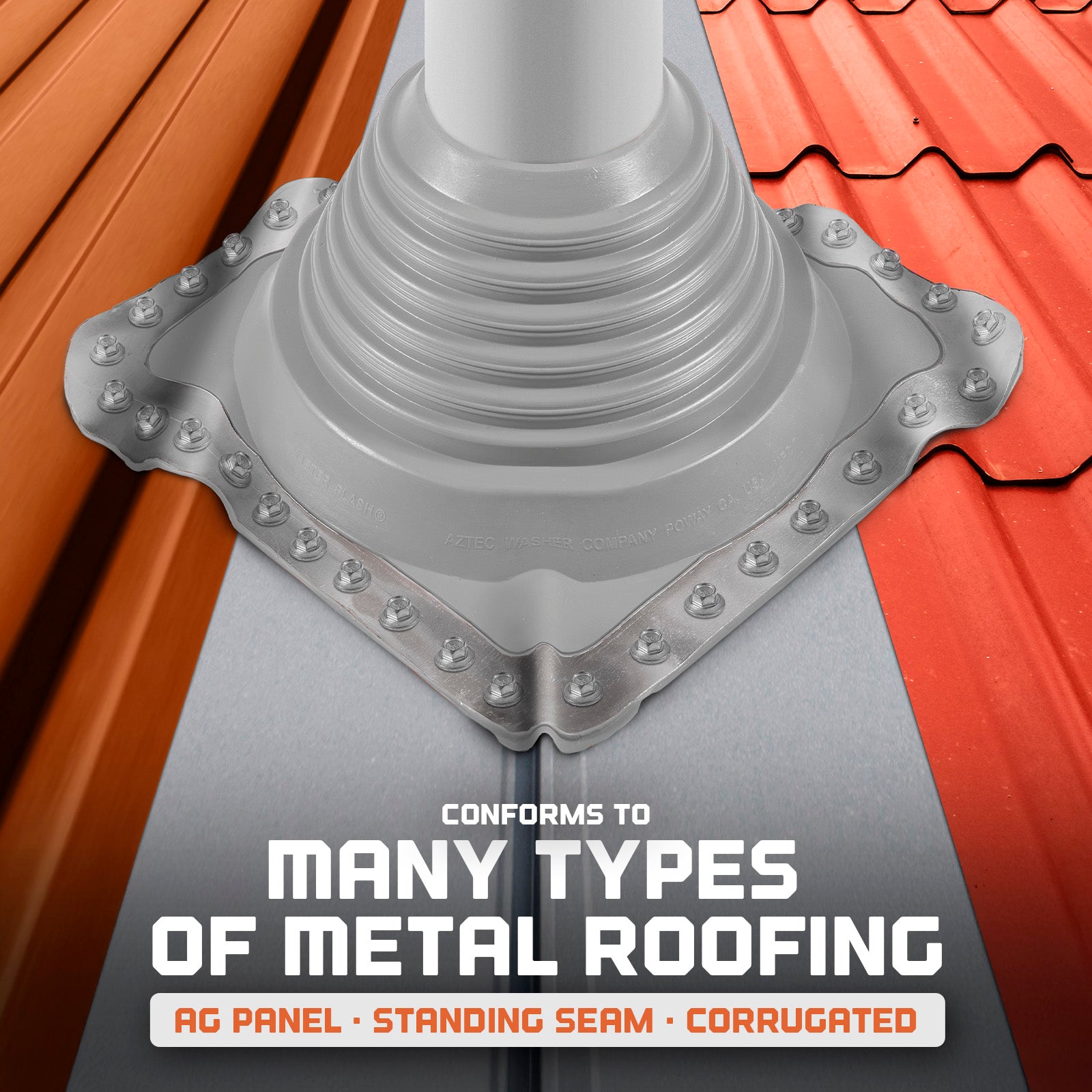 Many types of metal roofing