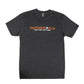 Fasteners Plus T-Shirt - Charcoal, 2 Color Print, Small
