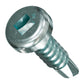 #10/#12 x 3/4" Quik Drive FPHSD34S1016 Flat Pan Head Framing-To-CFS Collated Screws, Zinc, Pkg 2500