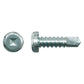 #10/#12 x 3/4" Quik Drive FPHSD34S1016 Flat Pan Head Framing-To-CFS Collated Screws, Zinc, Pkg 2500