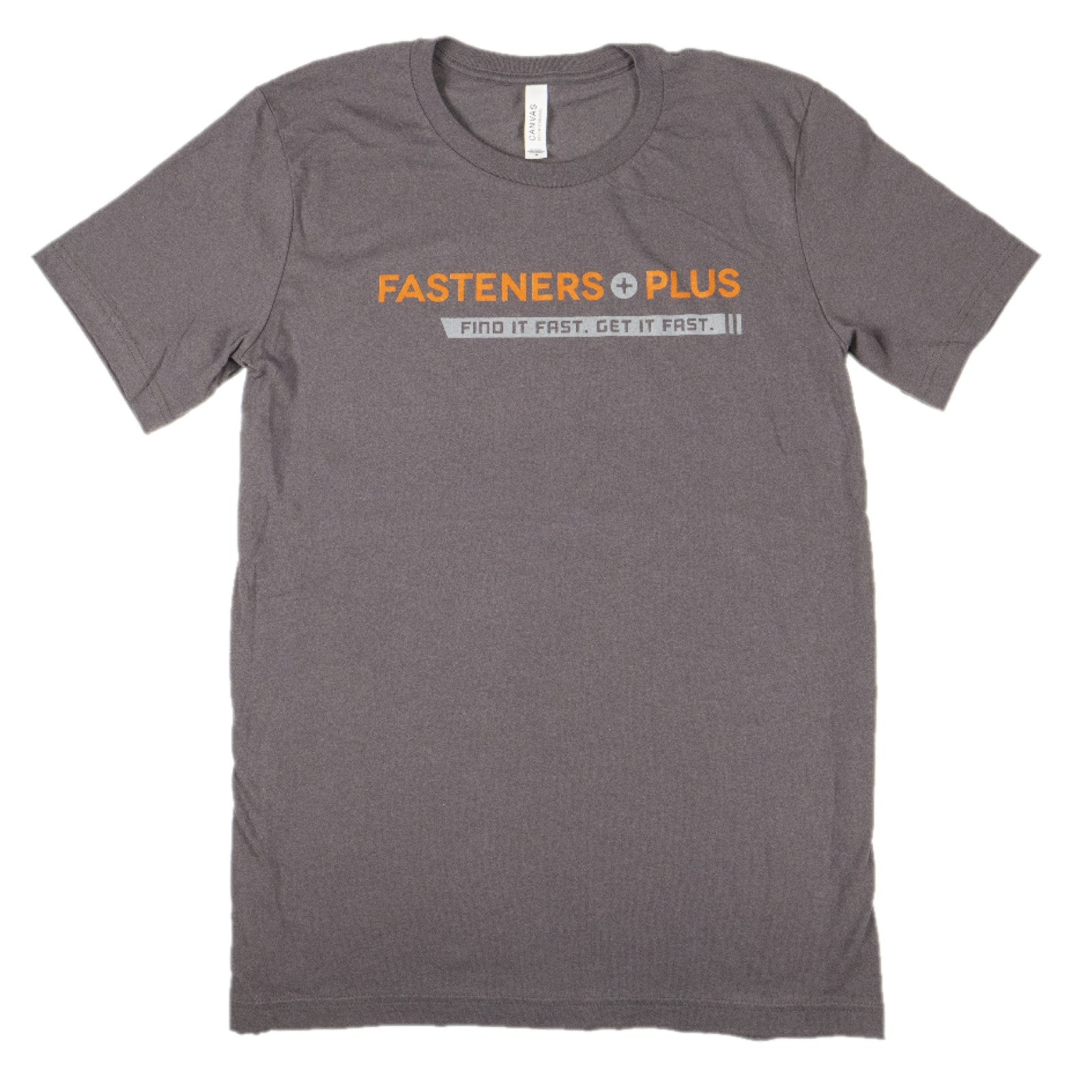 Fasteners Plus T-Shirt - Asphalt, 2 Color Print, XL