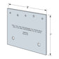 Simpson FRFPHDG Flat Retrofit Foundation Plate Illustration