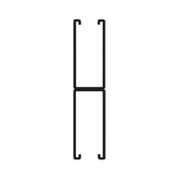 1-5/8" x 6-1/2" Back-to-Back Strut Channel with Short Slots 20" - Green Powder Coat/Paint