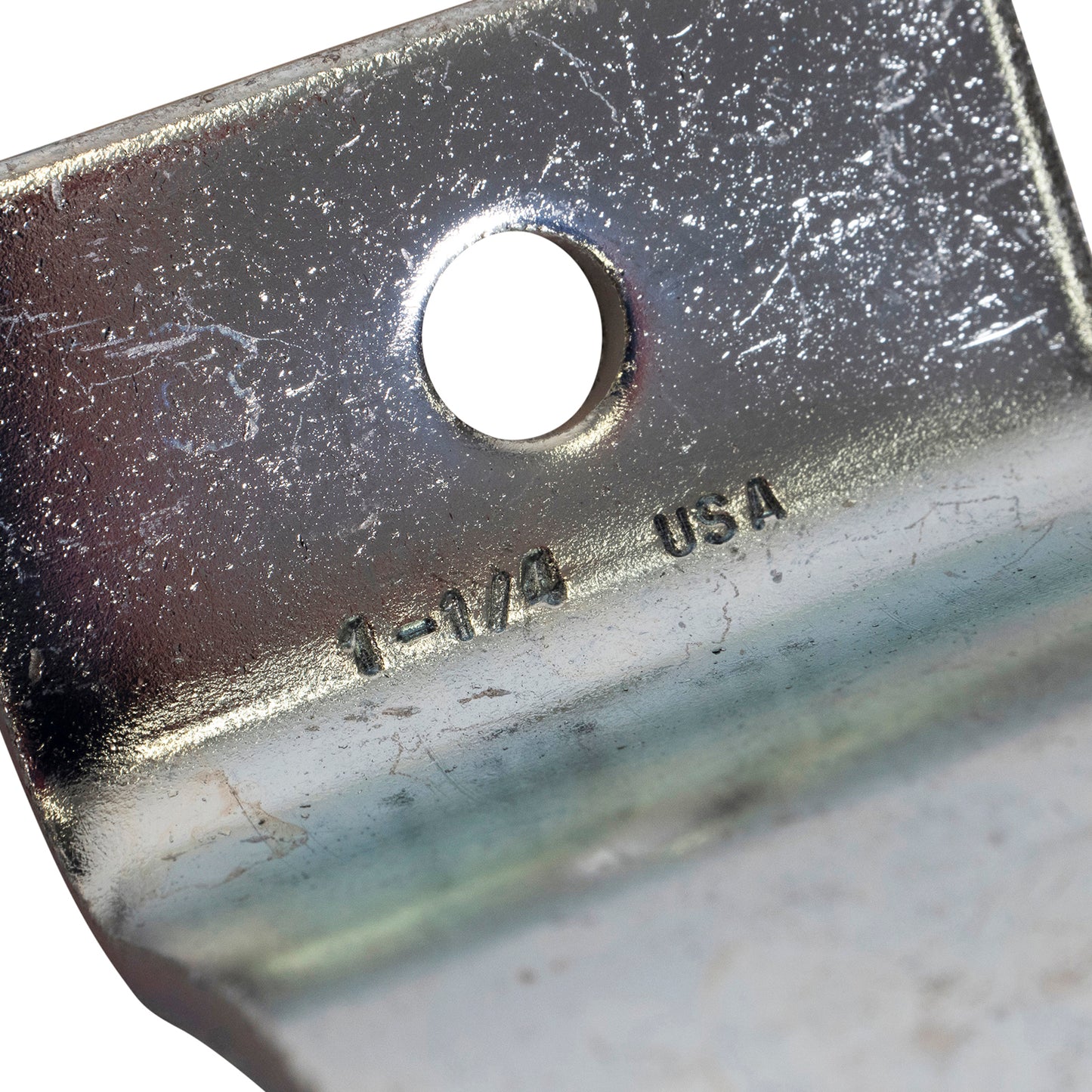 1-1/2" Pipe Strap For Strut Channel - Electro-Galvanized