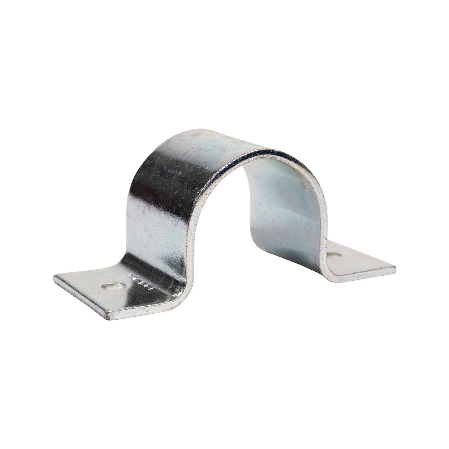 1-1/2" Pipe Strap For Strut Channel - Electro-Galvanized
