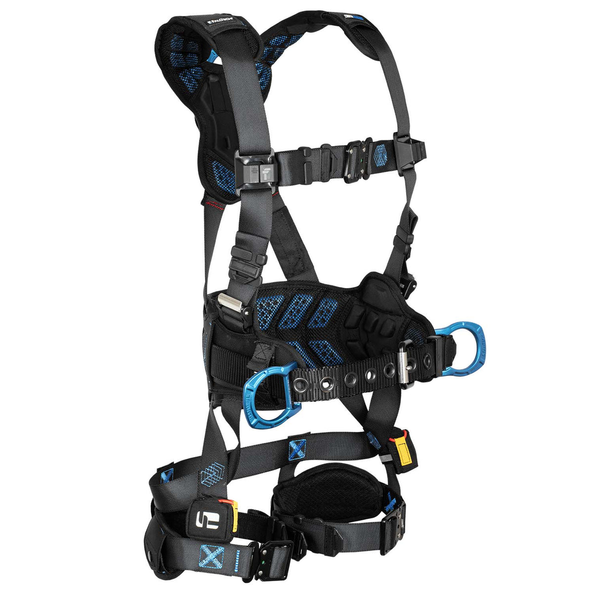FallTech FT-One Full-Body Construction Harness w/ Trauma Straps | Belted | XL | 8123BQCXL