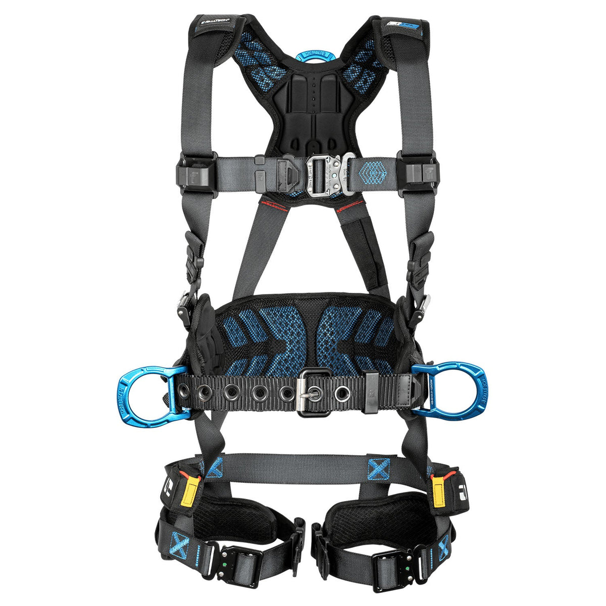 FallTech FT-One Full-Body Construction Harness w/ Trauma Straps | Belted | M | 8123BQCM
