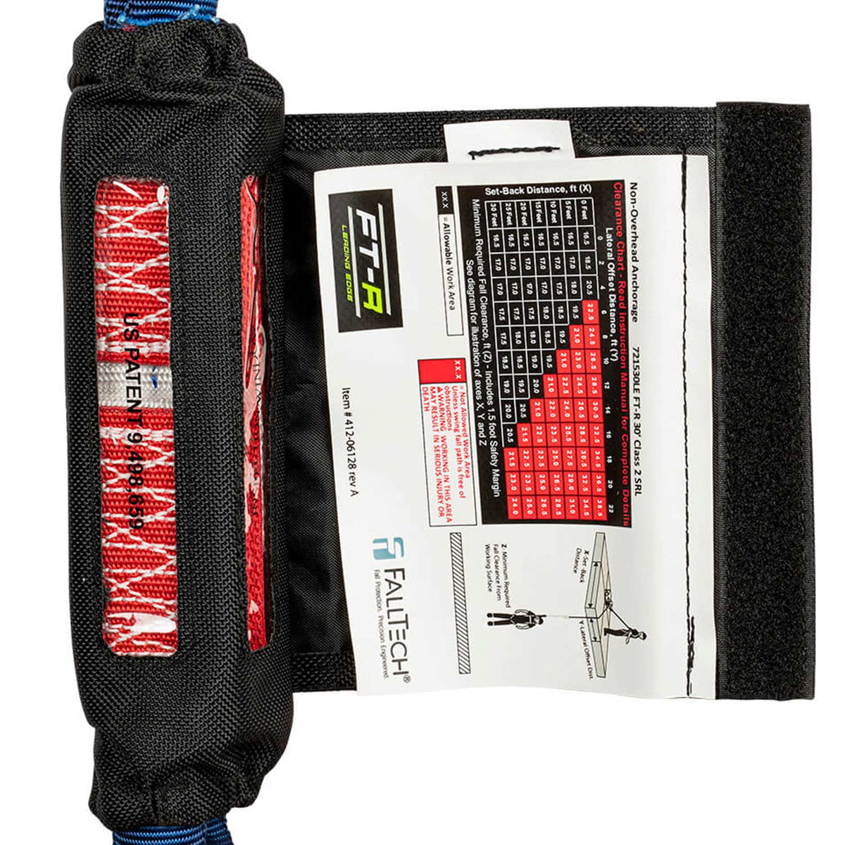 FallTech FT-R 30' Cable Self-Retracting Lifeline | Swivel Snap Hook | 721530LEC