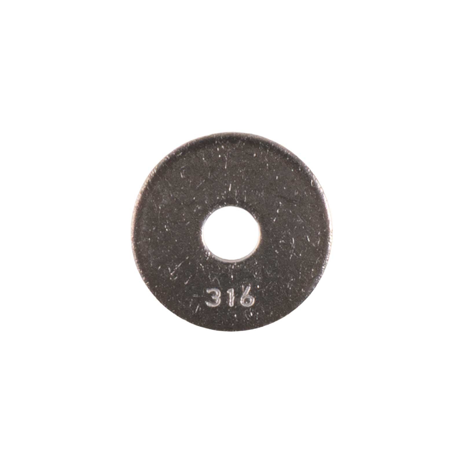 Conquest #10 x 3/4" Fender Washer - 316 Stainless Steel, .050"