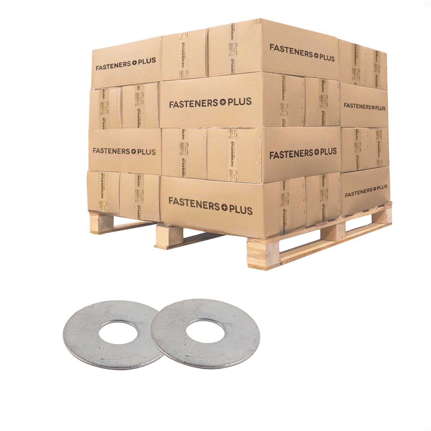 Conquest 1/2" x 1-1/2" Fender Washer - Hot Dip Galvanized | Qty. 63,144 (Pallet)