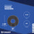 Fender washer with specifications on a blue background