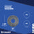 Fender washer with specifications on a blue background