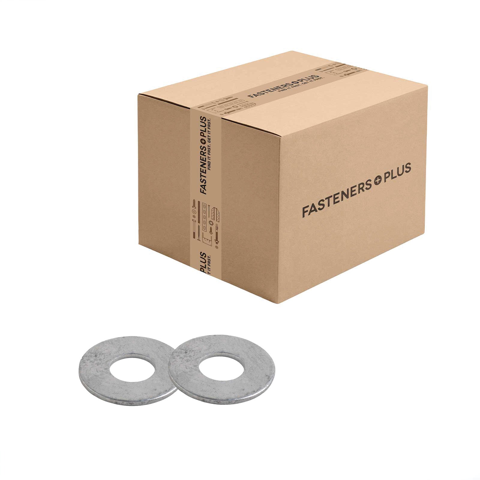 Conquest 1/2" x 1-1/4" Fender Washer - Hot Dip Galvanized | Qty. 1,490 (Carton)