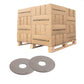 Conquest 1/2" x 2" Fender Washer - 304 Stainless Steel, .061" | Qty. 24,000 (Pallet)