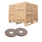 Conquest 1/2" x 2" Fender Washer - 316 Stainless Steel, .095"-.125" | Qty. 9,600 (Pallet)