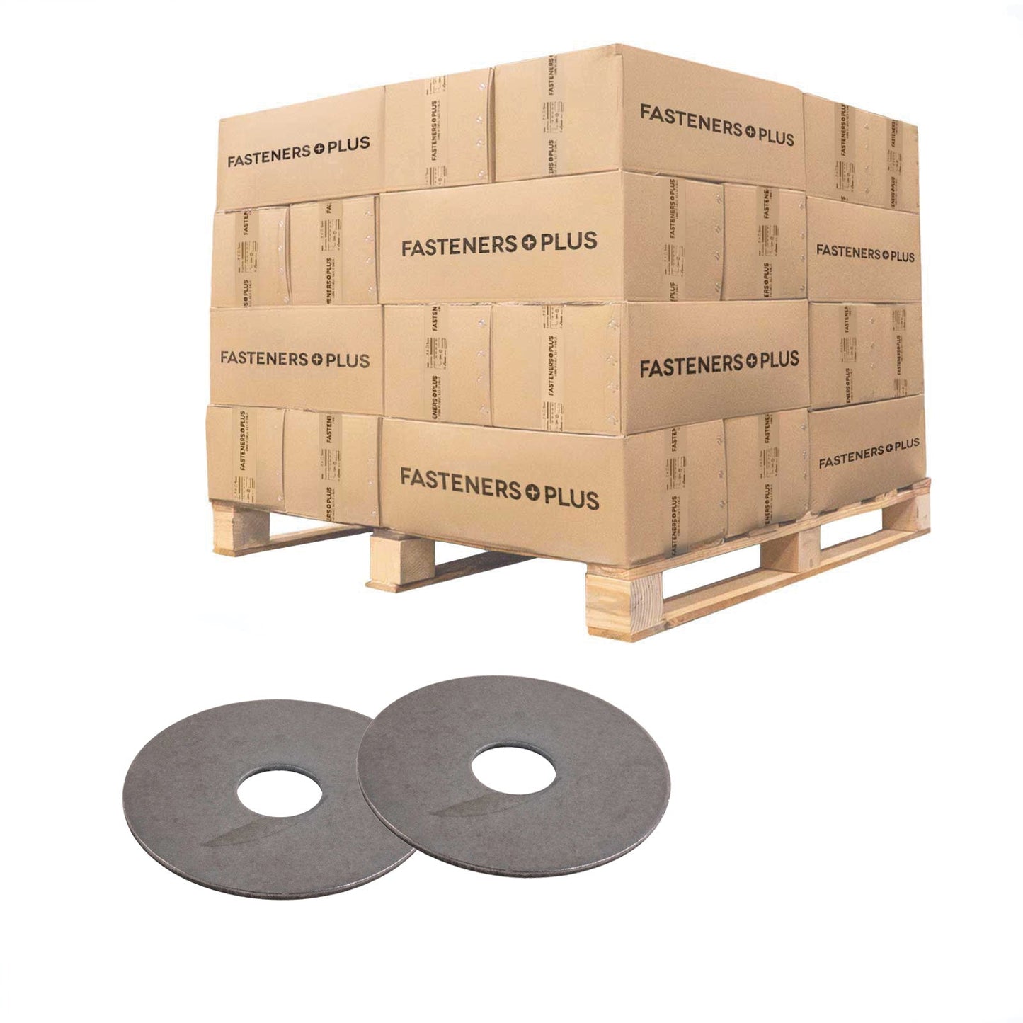 Conquest 1/2" x 2" Fender Washer - Plain | Qty. 30,600 (Pallet)
