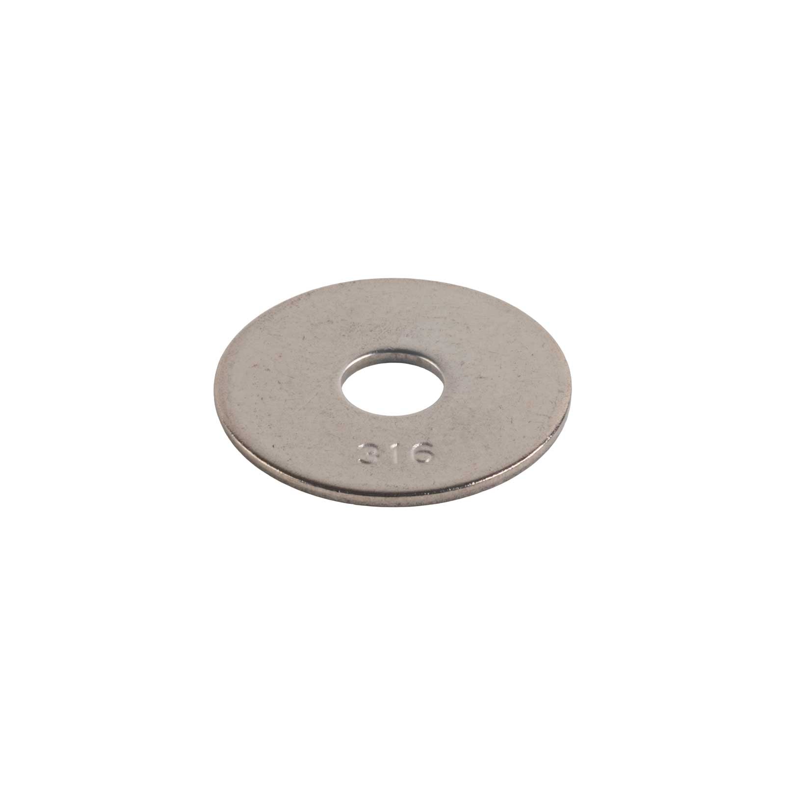 Conquest 1/4" x 1" Fender Washer - 316 Stainless Steel, .043"-.057" | Qty. 96,000 (Pallet)