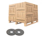 Conquest 1/4" x 1" Fender Washer - Plain | Qty. 122,040 (Pallet)